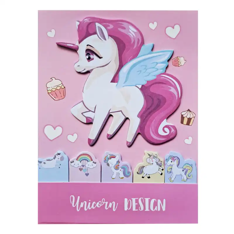 کاغذ یادداشت چسب دار مدل اسب و کاپ کیک کد 585