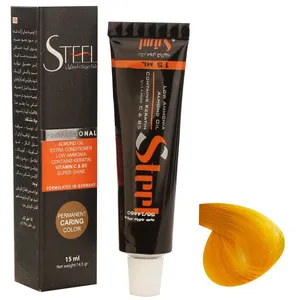 رنگ مو استیل شماره E16 حجم 15 میلی لیتر رنگ واریاسیون طلایی