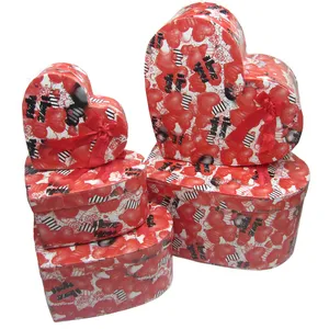 جعبه هدیه طرح قلب مجموعه 5 عددی کد 12345