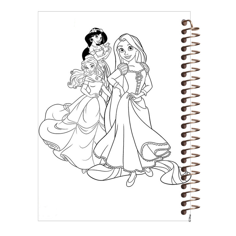 دفتر رنگ آمیزی طرح دخترانه کد R45