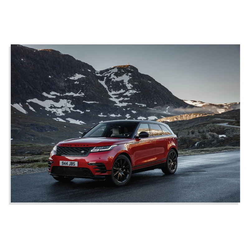 پوستر طرح ماشین رنج روور - Range Rover Velar R Dynamic D300 2017 مدل NV0715