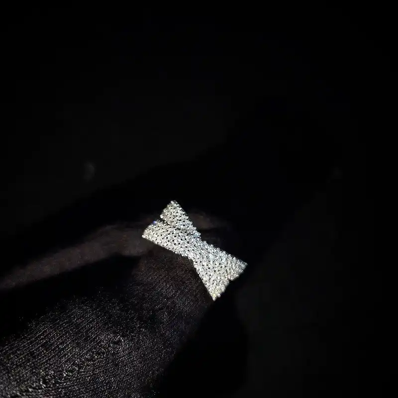 انگشتر نقره زنانه جی تی ای مدل نایس