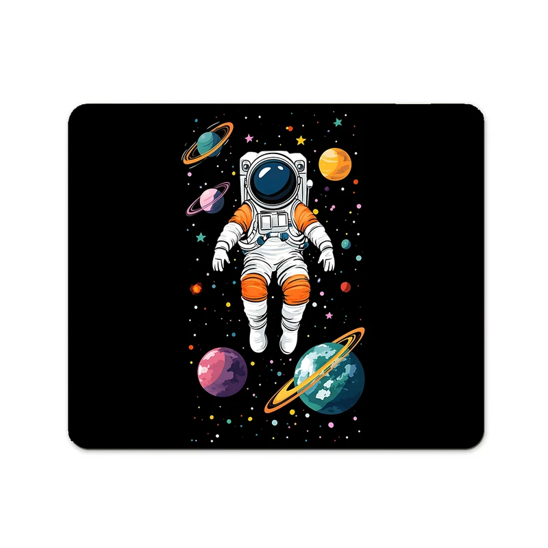 ماوس پد پاد آفرین مدل فضانورد سیاره منظومه شمسی سفینه آدم فضایی کد P752 سایز 19*24 سانتی متر