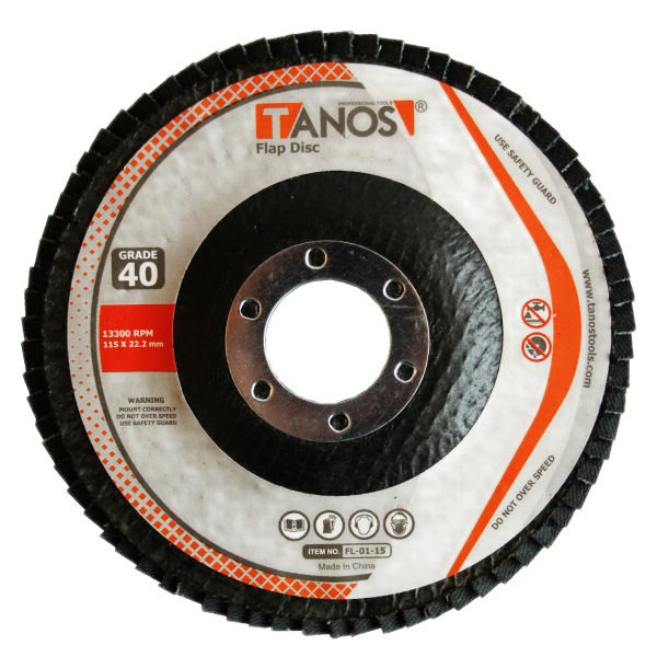 سنباده فلاپ دیسک تانوس مدل P80 سنباده فلاپ دیسک تانوس مدل P80