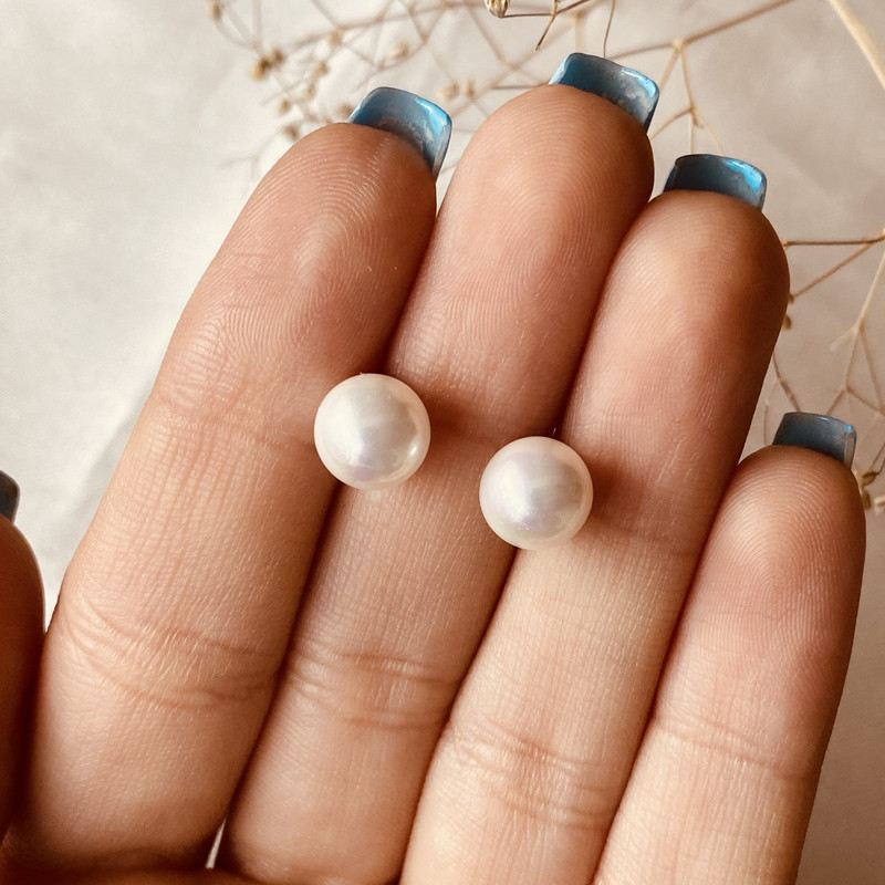 گوشواره زنانه ژوپینگ مدل مرواریدی کد vb