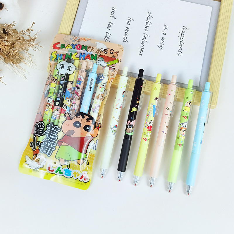 خودکار 0.5 میلی متری مدل Shinchan بسته 6 عددی خودکار 0.5 میلی متری مدل Shinchan بسته 6 عددی