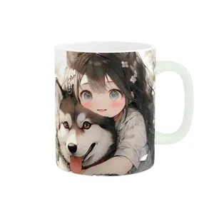 ماگ طرح دخترانه کد wall-7823