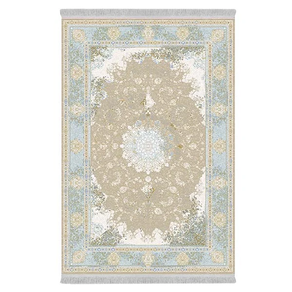 فرش پارچه‌ای دفه مدل فرشینه طرح مدرن کد 328