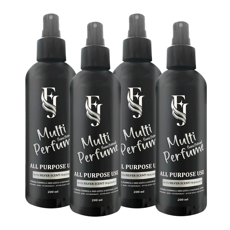 بادی اسپلش مردانه افجه مدل سیلورسنت حجم 200 میلی‌لیتر مجموعه 4 عددی