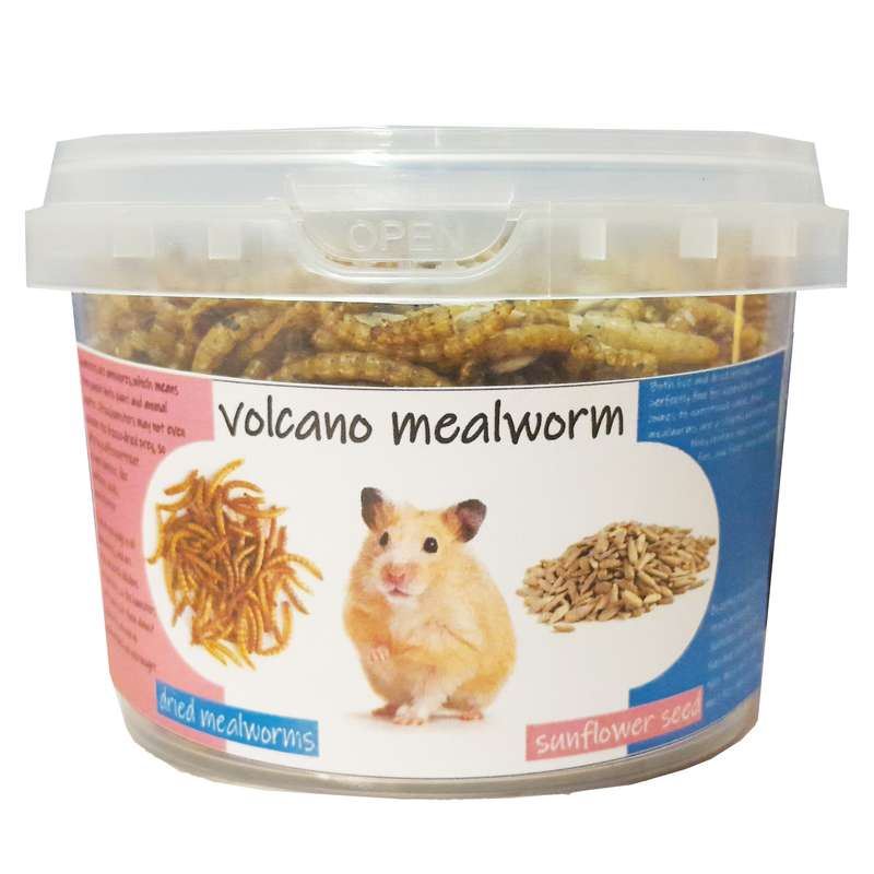 تشویقی همستر ولکانو میلورم مدل تخمه میلورم وزن 100 گرم