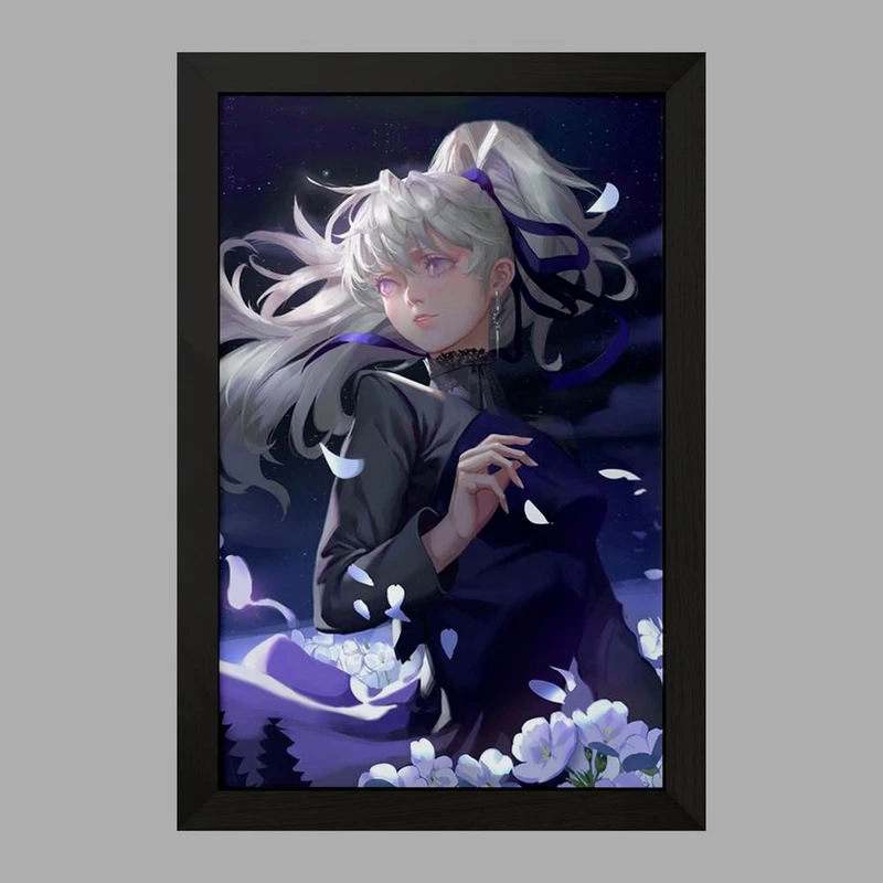 تابلو خندالو مدل یین انیمه تاریکتر از سیاهی Darker Than Black کد 23448