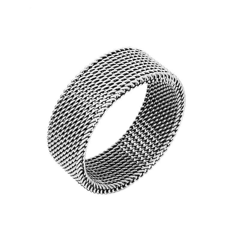 انگشتر مدل حصیری منعطف کد 22