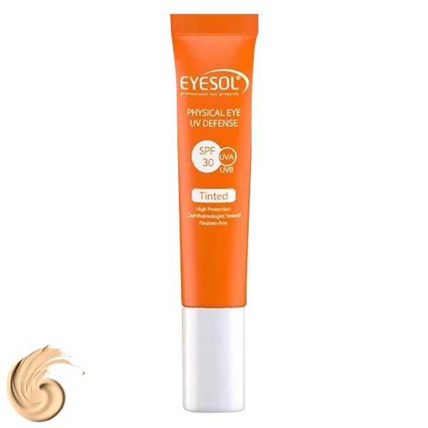 تجریه خرید کرم ضدآفتاب رنگی آیسول SPF30 مدل TEYE مخصوص دور چشم، حجم 15 میلی‌لیتر