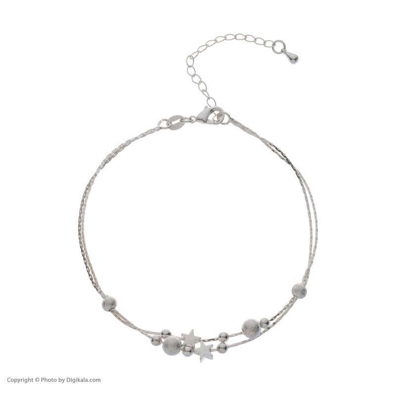 پابند نقره زنانه شهر جواهر مدل SJ-GAN008