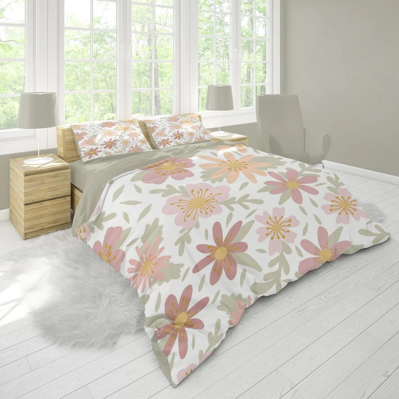 سرویس خواب 2 نفر 6 تکه مدل B024 میکروچاپ دیجیتال 