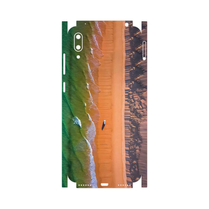 برچسب پوششی ماهوت مدل Beach and Green Sea-FullSkin مناسب برای گوشی موبایل هوآوی Y7 Pro 2019