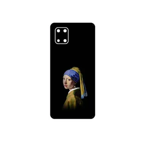 MAHOOT Girl with a Pearl Earring of Vermeer Cover Sticker for Samsung Galaxy Note 10 Lite