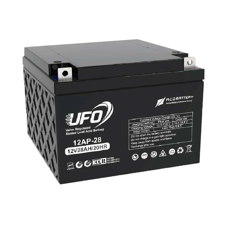 باتری یو پی اس 12 ولت 28 آمپر ساعت یوفو مدل 12AP-28
