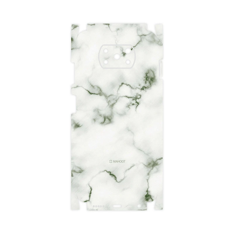 برچسب پوششی ماهوت مدل Blanco-Smoke-Marble-FullSkin مناسب برای گوشی موبایل شیائومی Poco X3 NFC