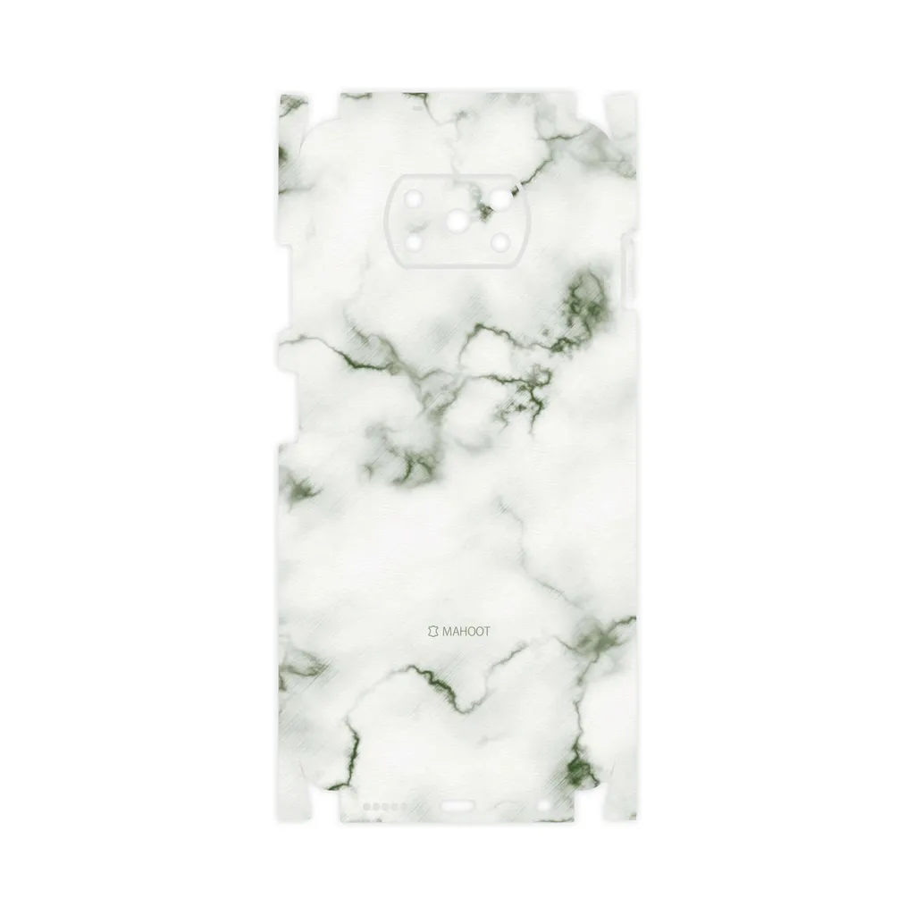 برچسب پوششی ماهوت مدل Blanco-Smoke-Marble-FullSkin مناسب برای گوشی موبایل شیائومی Poco X3 NFC