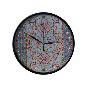 ساعت دیواری مدوپد طرح قالی بیجار مدل C-bijar-M77