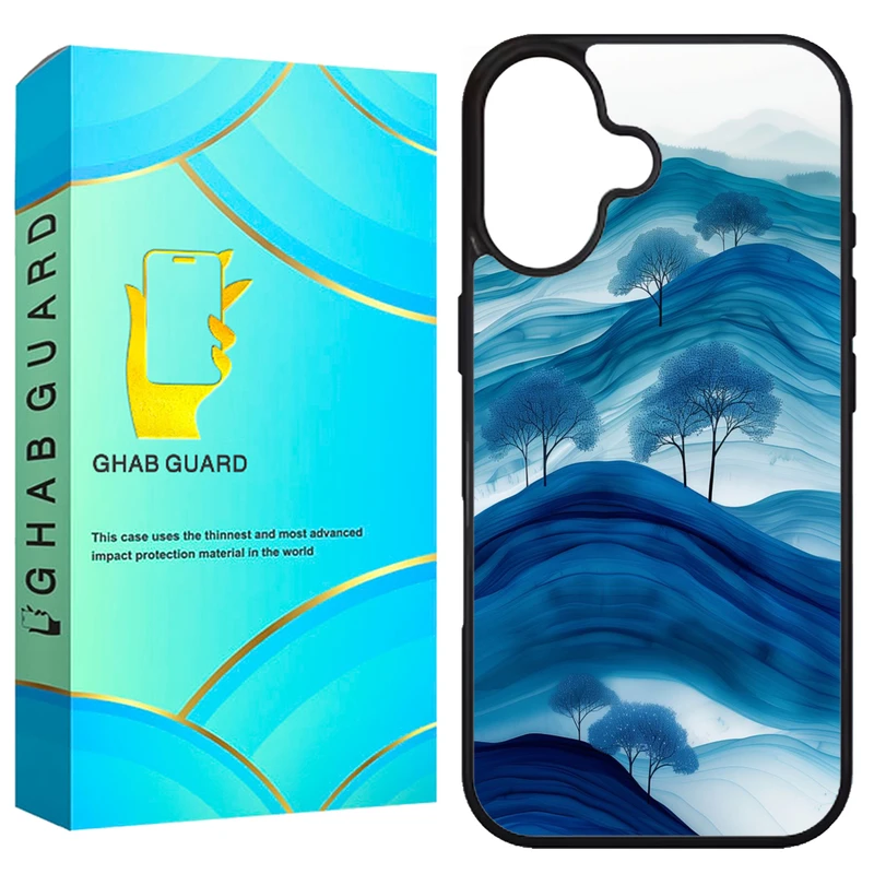 کاور قاب گارد طرح نقاشی مدل G16PL مناسب برای گوشی موبایل اپل iPhone 16 Plus