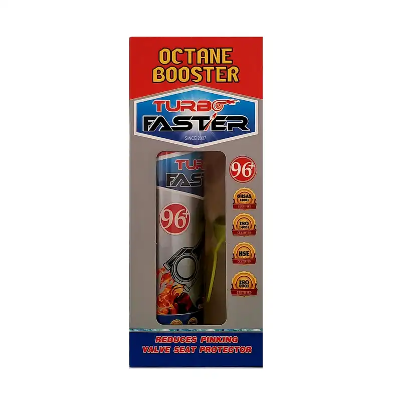 مکمل سوخت خودرو فستر توربو مدل اکتان پلاس کد 84 حجم 400 میلی لیتر