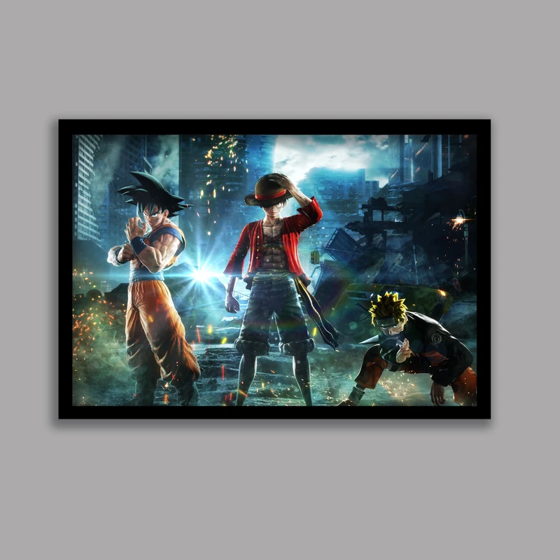 تابلو مدل انیمه وان پیس One Piece کد LA-G10502-2