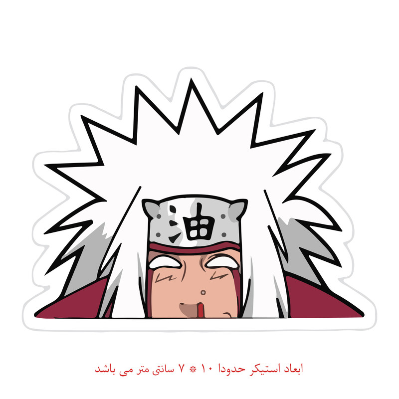 استیکر لپ تاپ طرح انیمه کد 1348