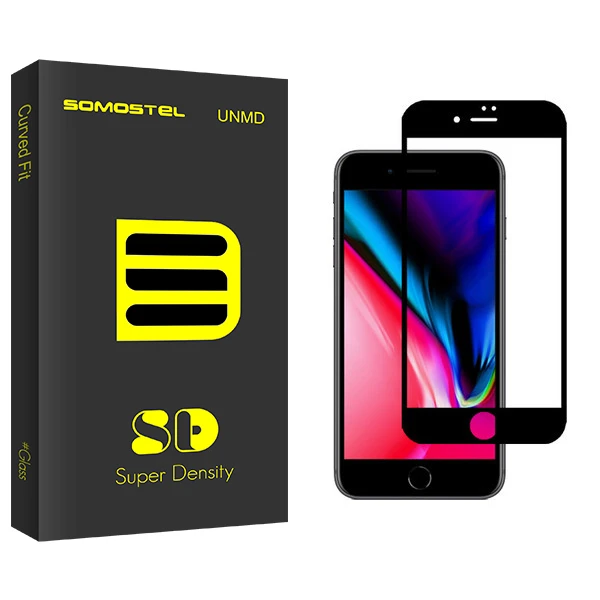 محافظ صفحه نمایش سوماستل مدل SD Glass مناسب برای گوشی موبایل اپل iPhone 8 Plus