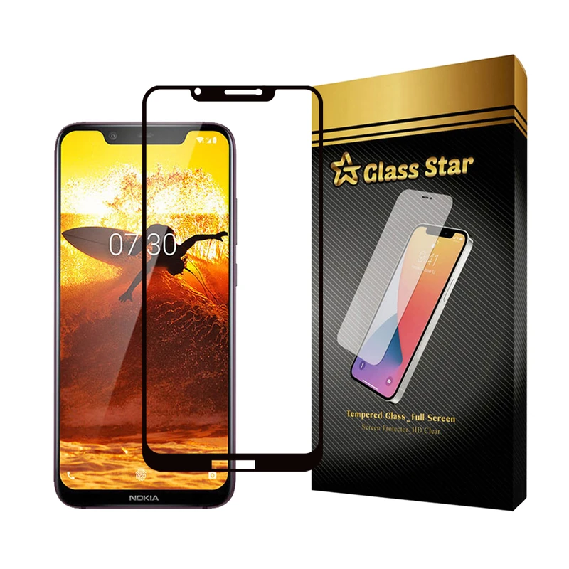  محافظ صفحه نمایش گلس استار مدل FULPLUSS مناسب برای گوشی موبایل نوکیا 8.1 / X7