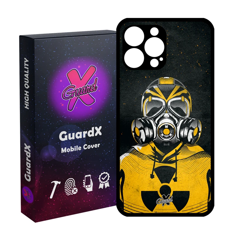 کاور گارد ایکس طرح Mask مدل Glass10164 مناسب برای گوشی موبایل اپل iPhone 14 Pro Max