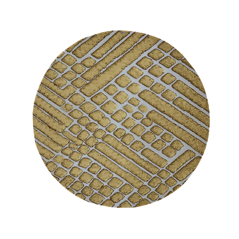 پادری مدل دایره طرح کلاسیک کد 8791 سایز 90 × 90 سانتی متر