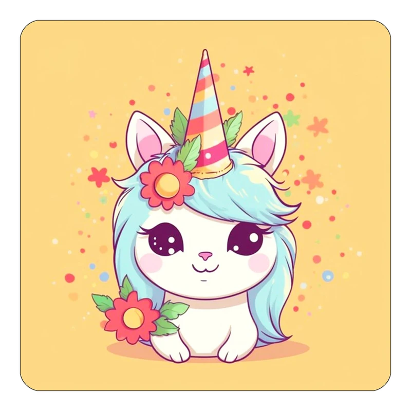 مگنت کاکتی طرح اسب تک شاخ و یونیکورن مدل mp29518