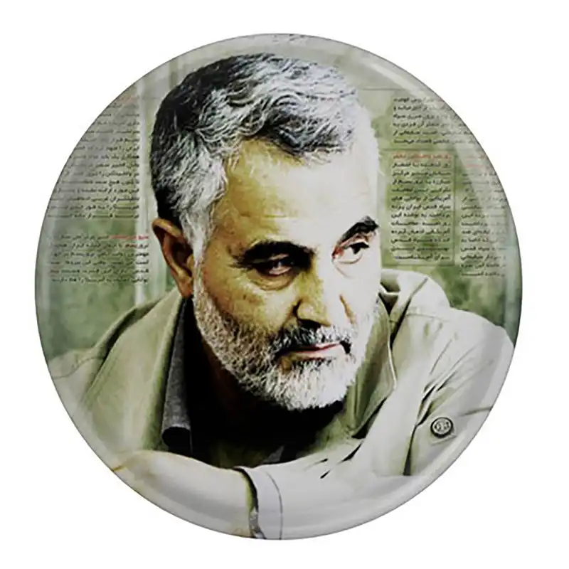 مگنت عرش طرح حاج قاسم سلیمانی کد Asm809