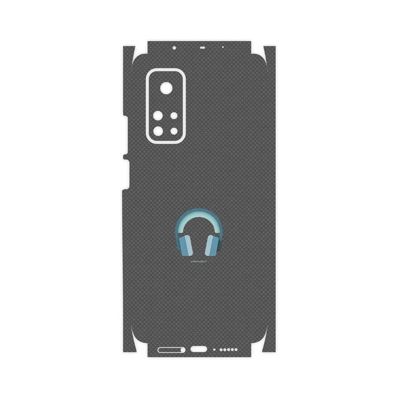 برچسب پوششی ماهوت مدل Minimal Headphone Icon-FullSkin مناسب برای گوشی موبایل شیائومی Mi 10T Pro 5G