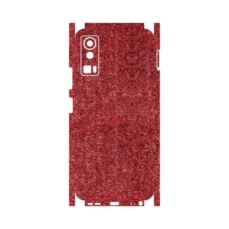 برچسب پوششی ماهوت مدل Fabric Texture 4-FullSkin مناسب برای گوشی موبایل جی پلاس X20
