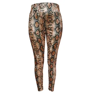 لگینگ زنانه مدل مخمل طرح پوست ماری کد L3