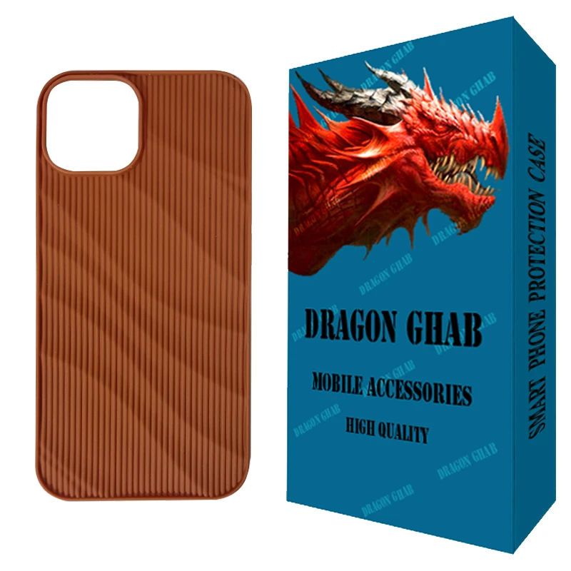 کاور دراگون قاب مدل کبریتی طرح منحنی مناسب برای گوشی موبایل اپل iPhone 16 Pro Max