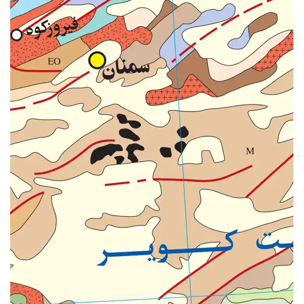 نقشه زمین شناسی ایران گیتاشناسی کد 379