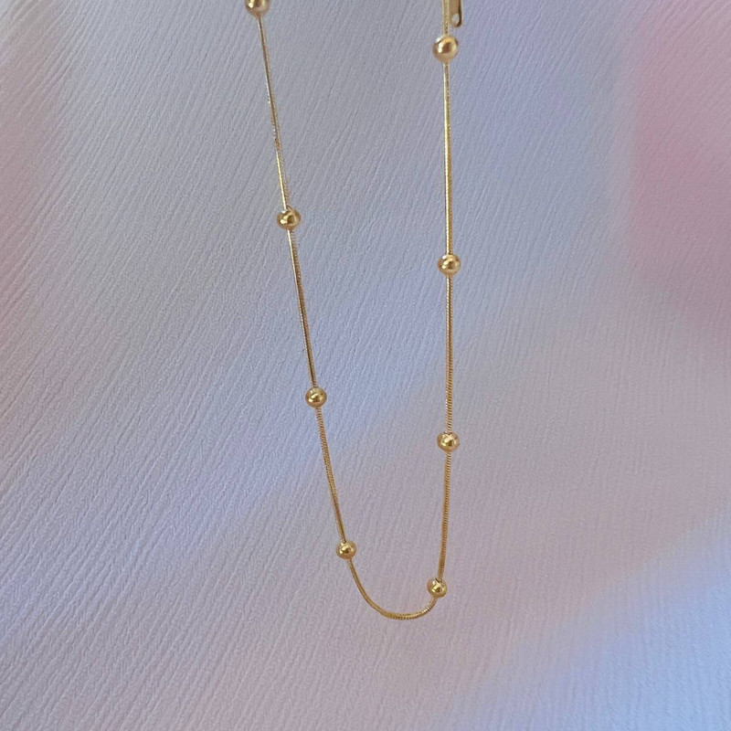 زنجیر زنانه مدل توپی زنجیر زنانه مدل توپی