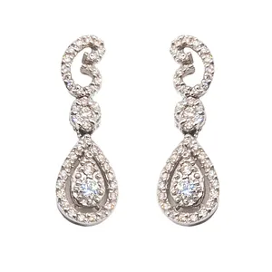 گوشواره طلا 18 عیار زنانه سهی مدل SV31