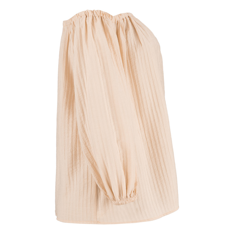 بلوز آستین بلند زنانه سرژه مدل 204586 رنگ کرم