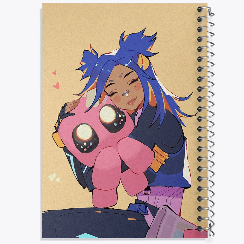 دفتر نت موسیقی 50 برگ خندالو مدل بازی ولورانت (Valorant) کد 33056