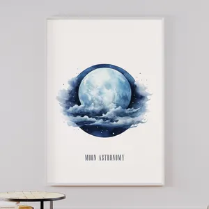 تابلو طرح ماه moon
