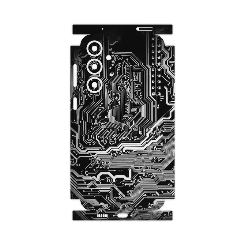 برچسب پوششی ماهوت مدل Black_Printed_Circuit_Board-FullSkin مناسب برای گوشی موبایل سامسونگ Galaxy S23 FE
