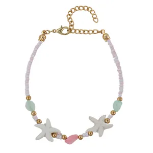 دستبند مهره ای زنانه زودیکا مدل ستاره دریایی کد AAD658
