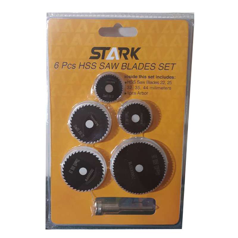تیغ برش سردریلی استارک مدل St254 مجموعه 5 عددی تیغ برش سردریلی استارک مدل St254 مجموعه 5 عددی
