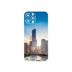 MAHOOT City of Chicago Cover Sticker for Apple iPhone 12 Pro Max