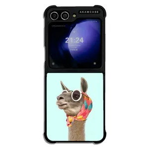 AKAM AMC-WSGZFLIP5-ANIMALS4 Cover For Samsung Galaxy Z Flip 5